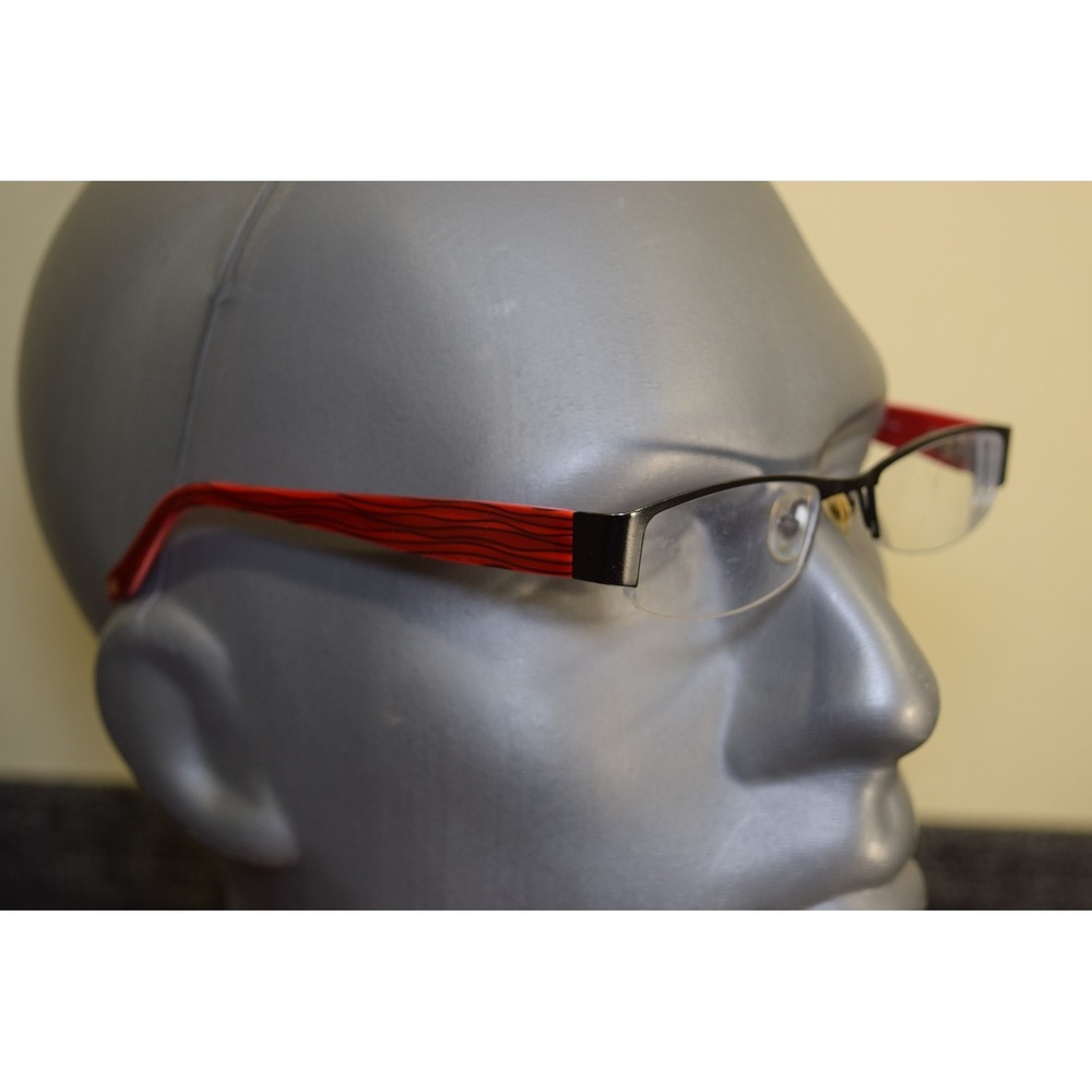 Mayhem MAYO 8506 Eyeglasses Half Frame Red 48 18 135